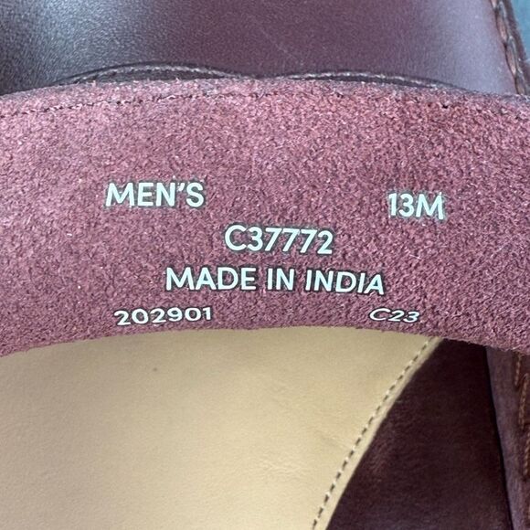 Cole Haan Brown Men\'s American Classics Pinch Penny Loafer shoes size 13 main image 8